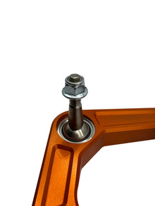 Elevate ®Fox Orange Billet Uniball UCA, 2021+ Ford Bronco 4WD