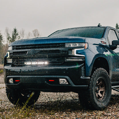 Chevy S8 20 Inch Grille Light Bar Kit - Chevy 2019-21 Silverado 1500; NOTE: Exc. LTZ Models