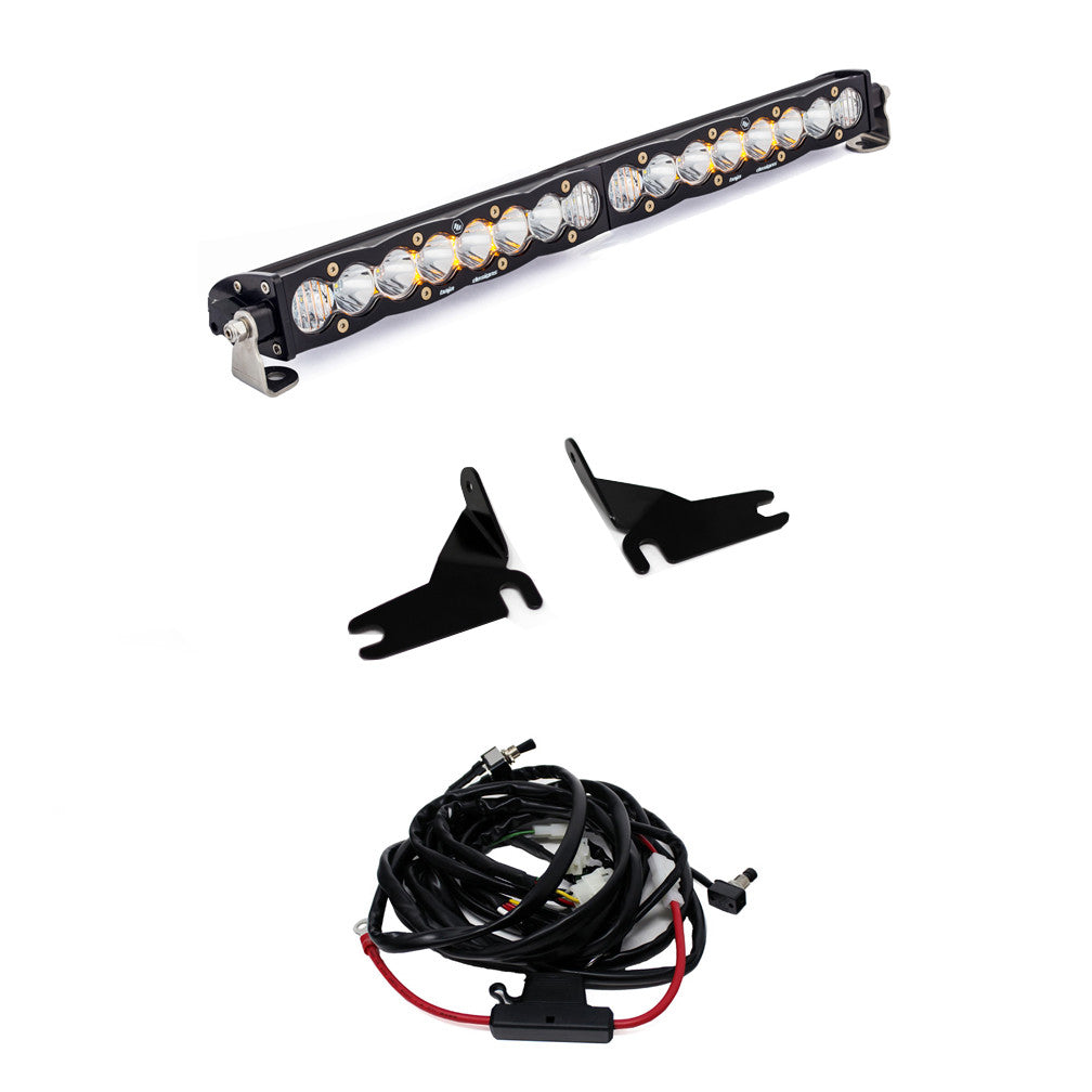 Chevy S8 20 Inch Grille Light Bar Kit - Chevy 2019-21 Silverado 1500; NOTE: Exc. LTZ Models