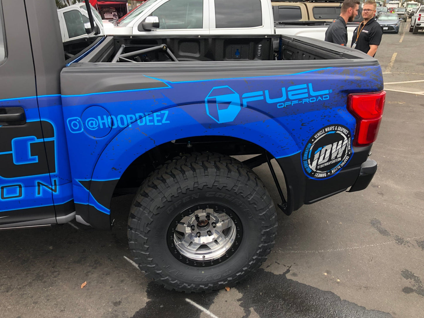 15-20 Ford F150 5 Inch Off Road Fiberglass Bedsides - 5.5 Bed - View 1