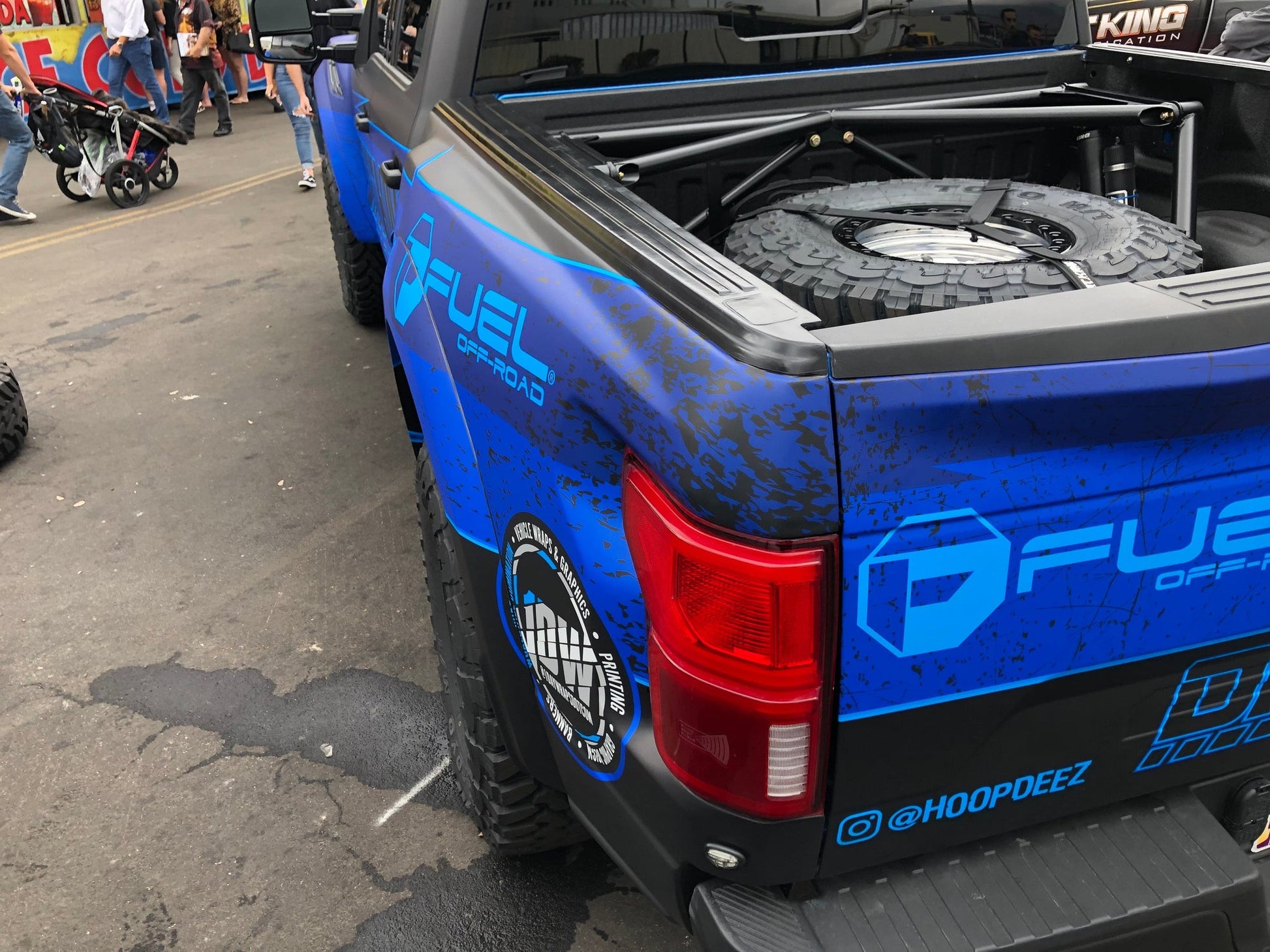 15-20 Ford F150 5 Inch Off Road Fiberglass Bedsides - 5.5 Bed - View 3