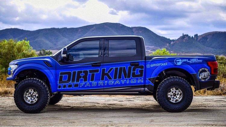 15-20 Ford F150 5 Inch Off Road Fiberglass Bedsides - 5.5 Bed - View 4