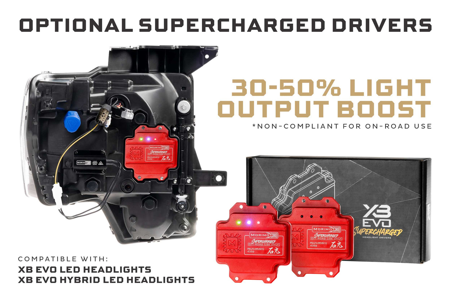 FORD F-150 (09-14) XB EVO HYBRID LED HEADLIGHTS