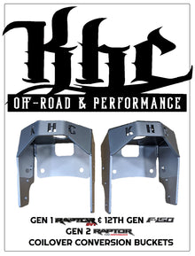 Gen 1 Raptor / 12th Gen F150 09'-14' KHC Coil Buckets
