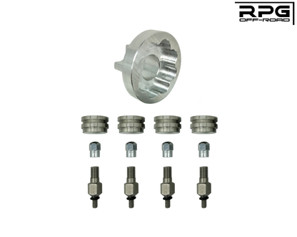RPG Live Valve Delete Kit RBPA0421 with socket, four plugs and nitrogen fittings